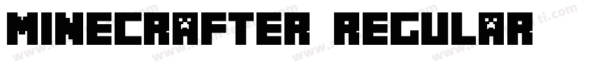 Minecrafter Regular字体转换